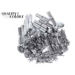 Bouquet mix 40stems Silver